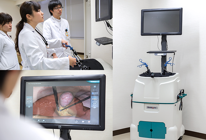 腹腔鏡下手術トレーニングシミュレータ(LAP-MENTOR) | 鳥取大学医学部・附属病院シミュレーションセンター