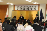 卒業式その１