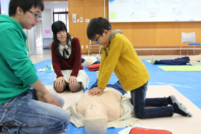 「心肺蘇生体験」
