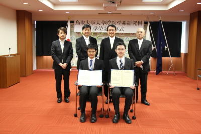 トップ > 新着情報 学位記授与04