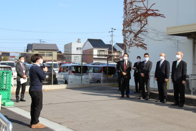 トップ > 新着情報 サークル棟竣工式03