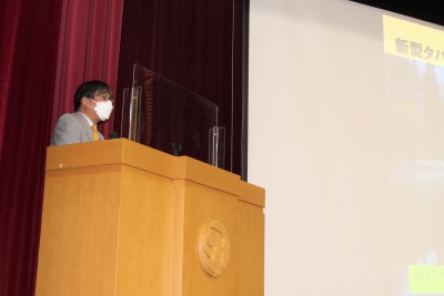 	トップ > 新着情報　医学部長特別企画公開講座02