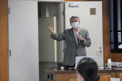 	トップ > 新着情報　豊島学長特別講義04
