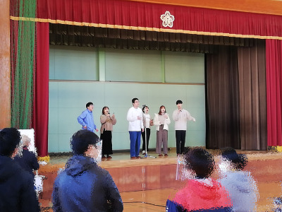 	トップ > 新着情報　義方小学校区民健康まつり01