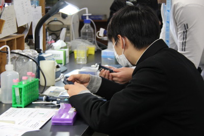 トップ > 新着情報 鳥東生命科学科体験セミナー05