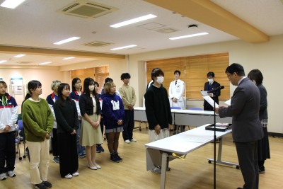 トップ＞新着情報＞ 学長賞01