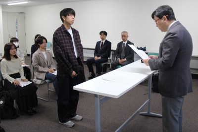 トップ > 新着情報　課外活動学長賞・医学部長賞04
