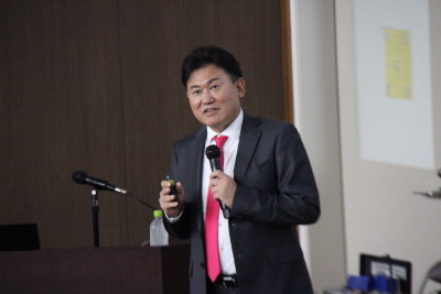 トップ > 新着情報 楽天・三木谷氏講演会01