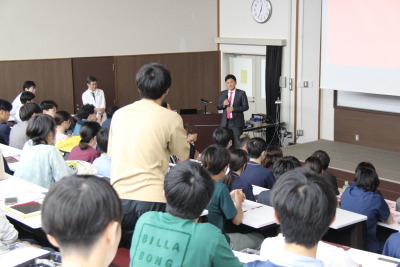 トップ > 新着情報 楽天・三木谷氏講演会04