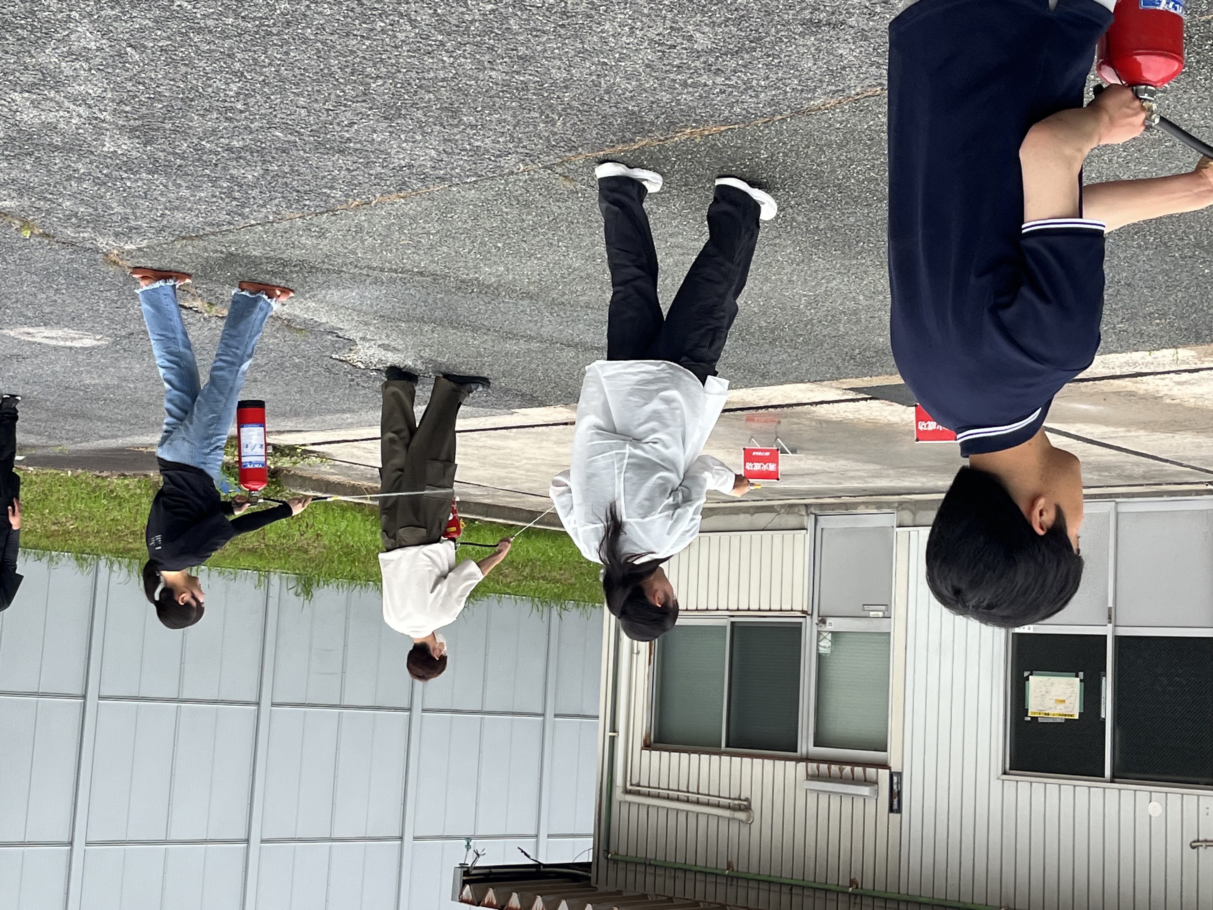 医学部学生を対象に消防・避難訓練を実施しました