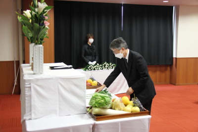 トップ > 新着情報 実験動物慰霊祭⑤