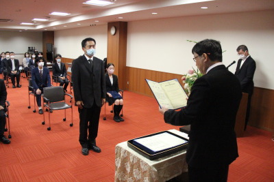 トップ > 新着情報 学位記授与式②