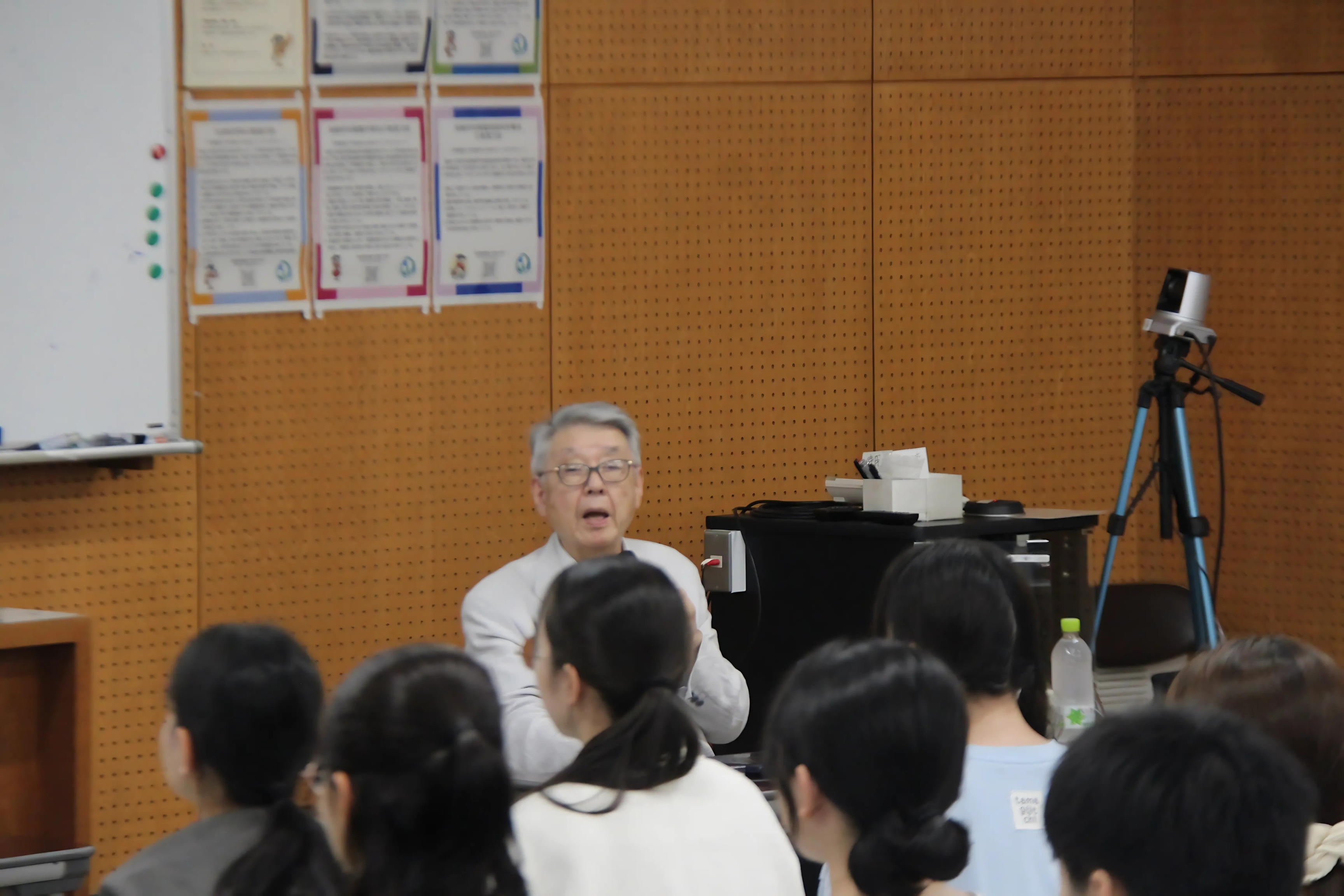 手島前学長講演