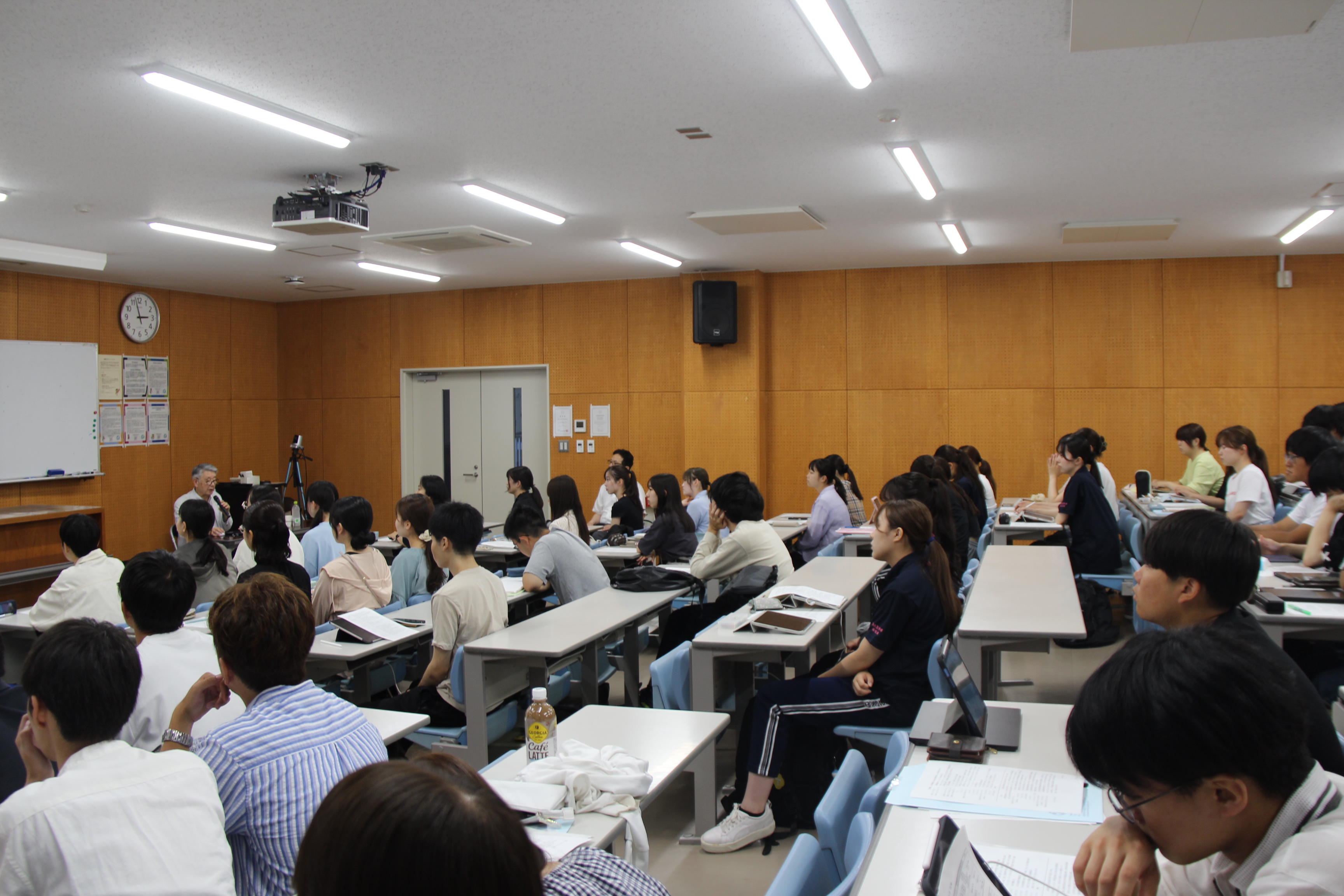 豊島前学長講演