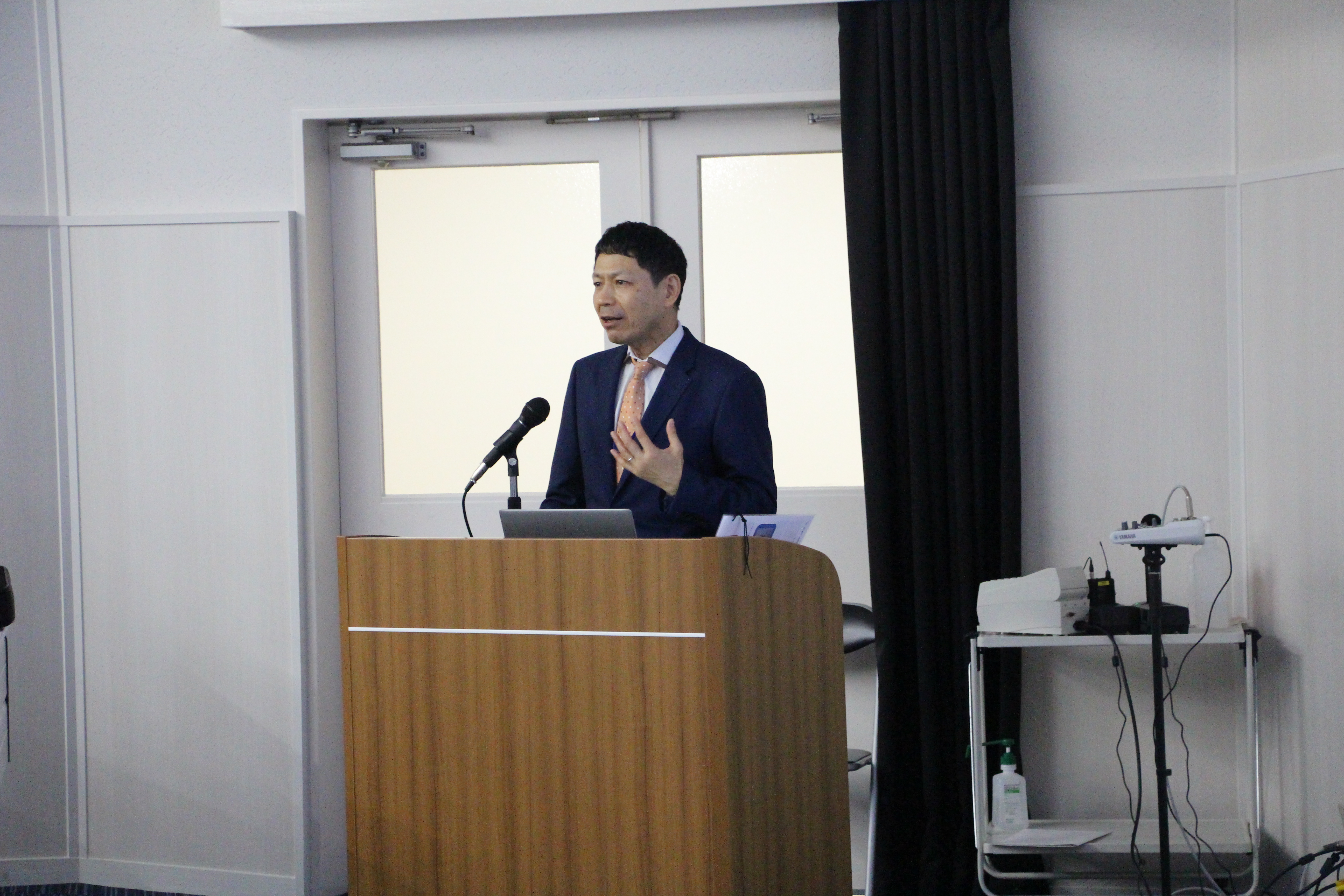 米子東高校訪問