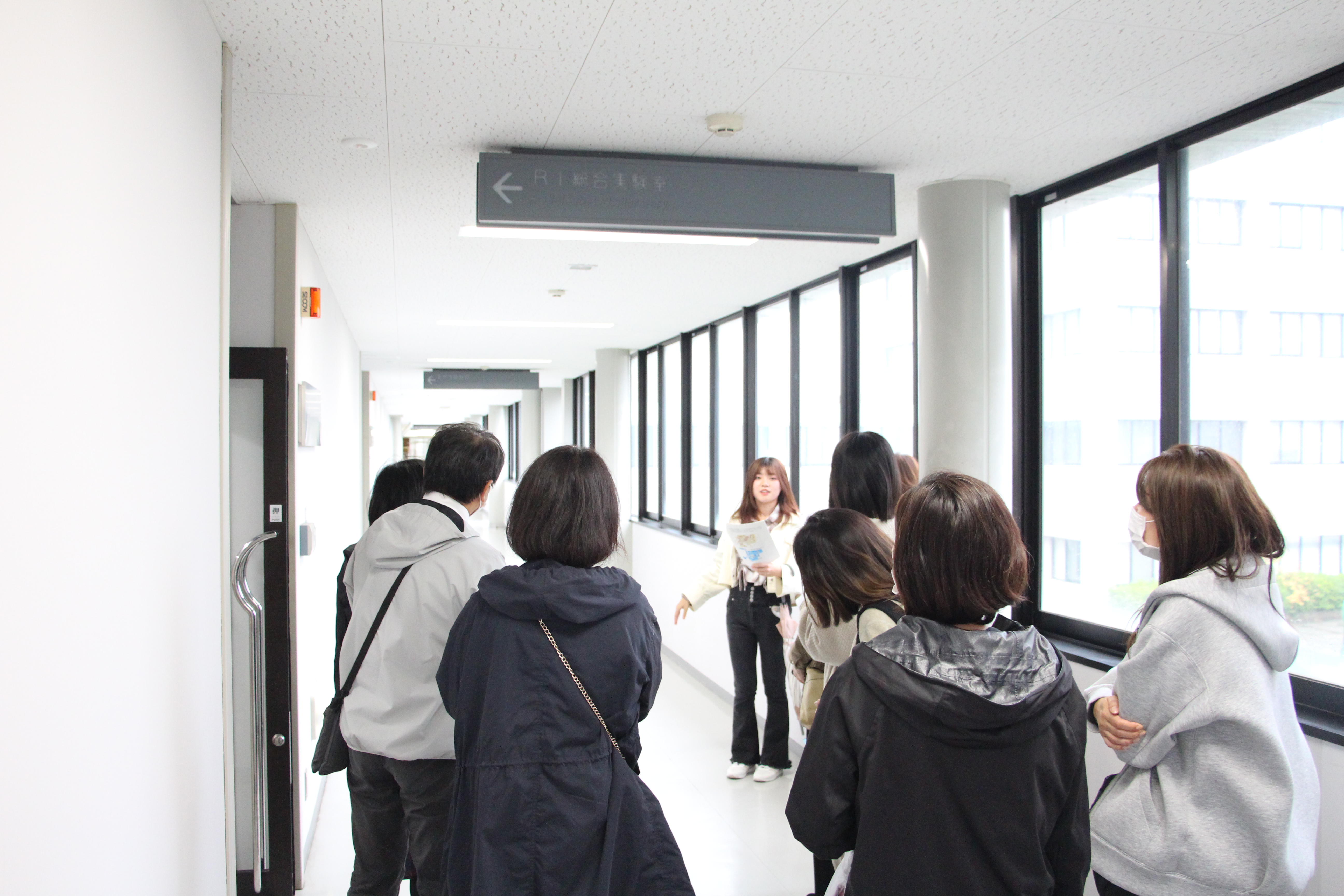 米子東高校訪問