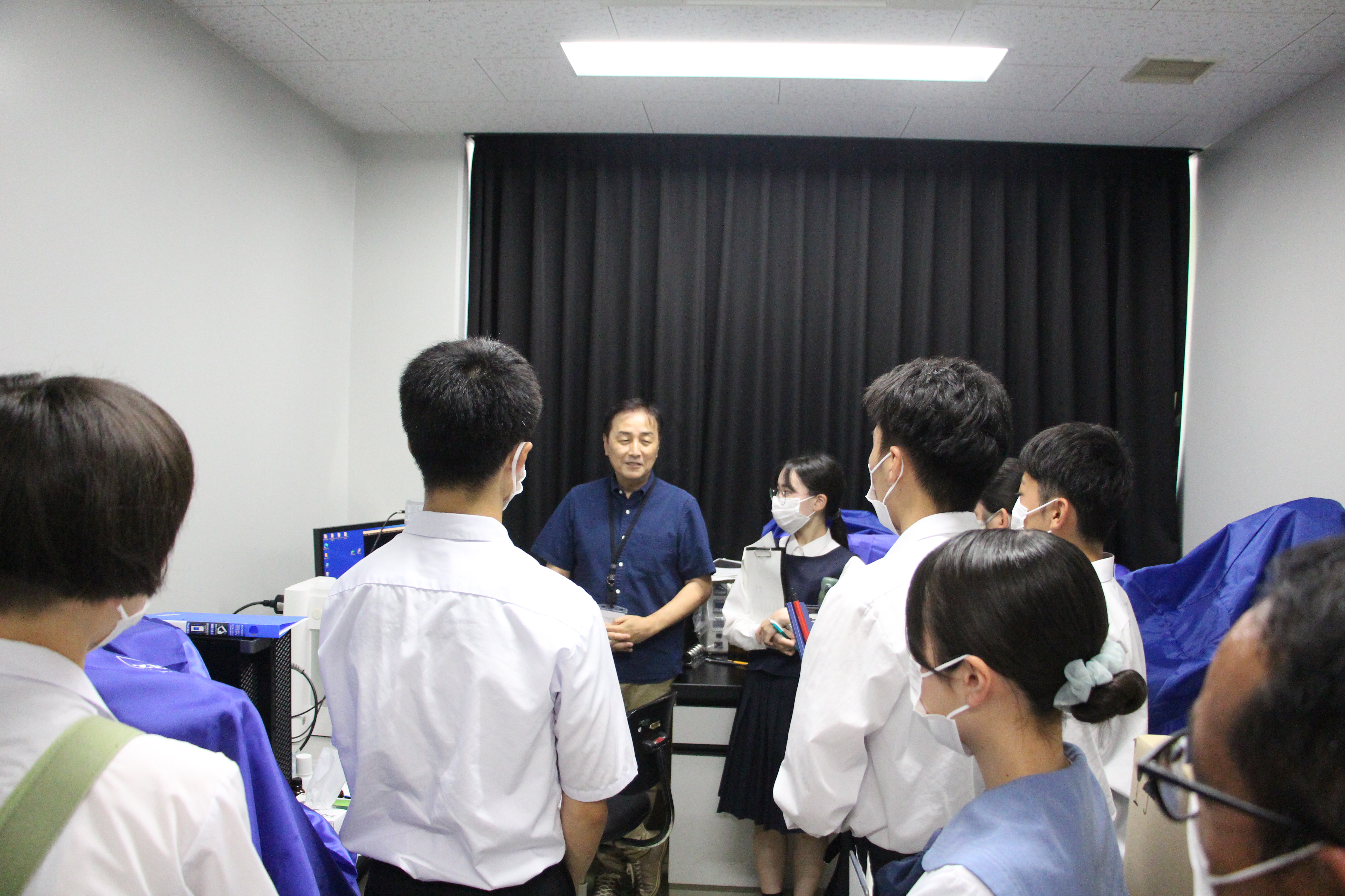 松江北高訪問