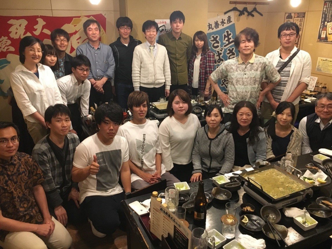 池田助教送別会　５月