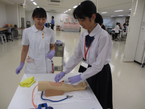 真庭市中学生
