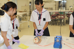 真庭市中学生