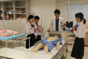 真庭市中学生