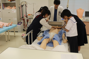 真庭市中学生