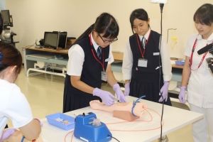 真庭市中学生